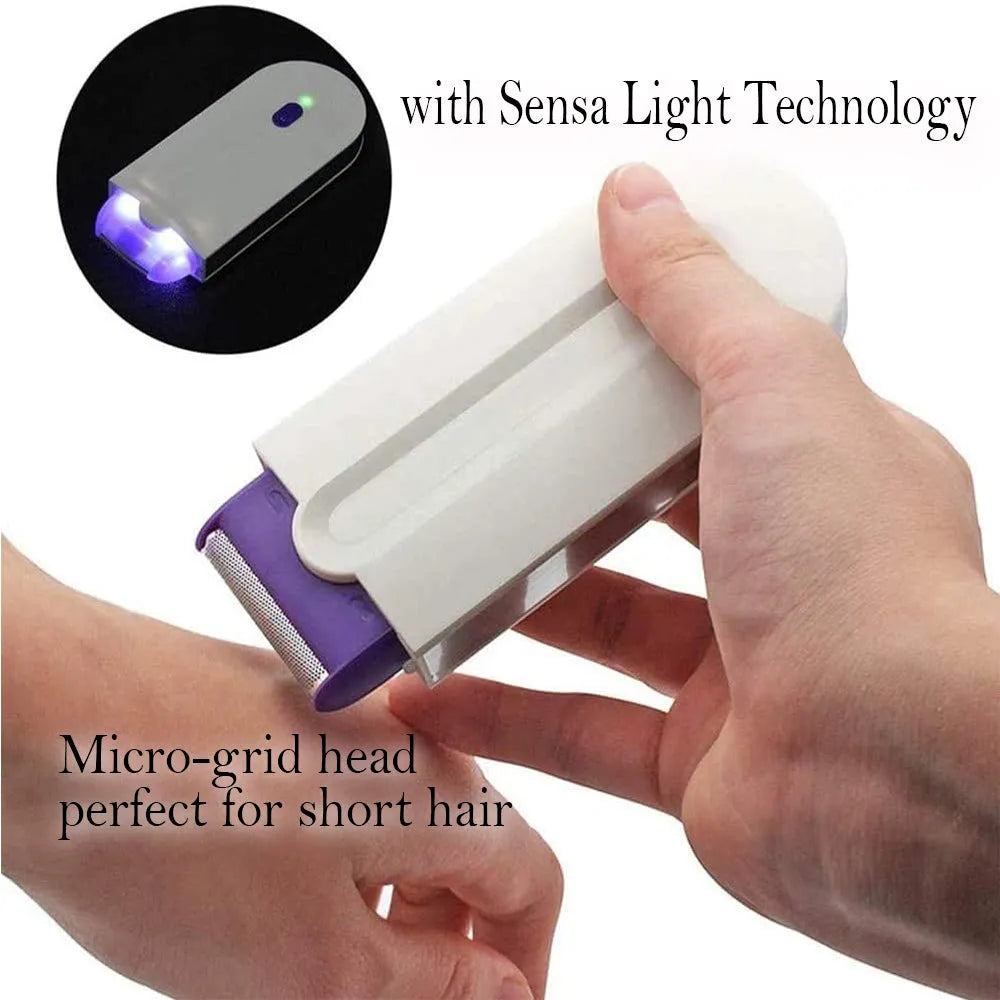 Vibe Geeks USB Rechargeable Epilator Laser Hair Remover
